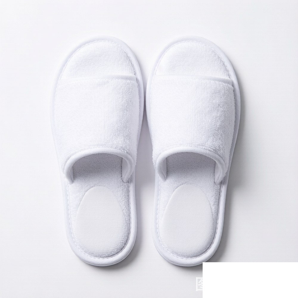 Cotton Terry Hotel Slippers